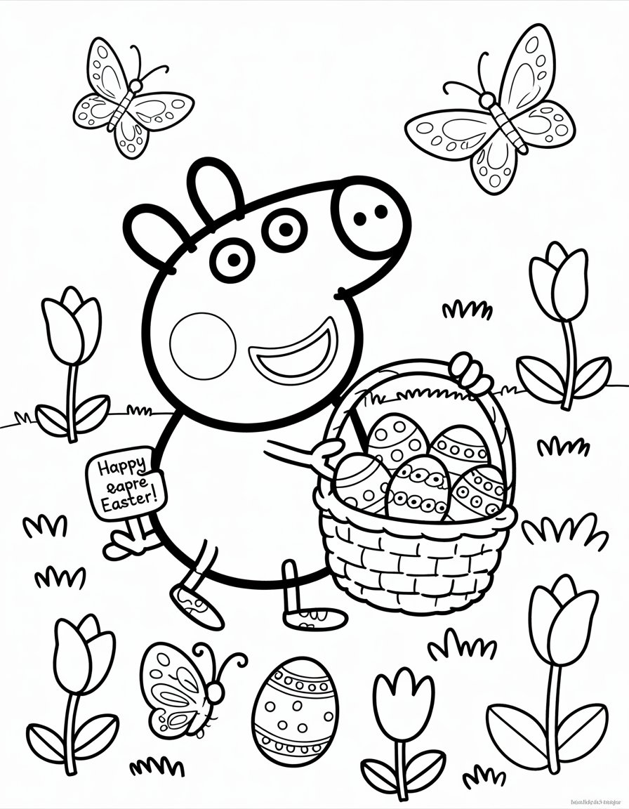 Peppa's Easter Basket